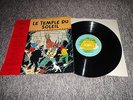 LP 33T 25 cm TINTIN  ET LE TEMPLE DU SOLEIL HERGE  RECORDS PATHE 5 002  BIEM