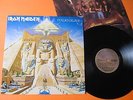 IRON MAIDEN  Powerslave  white titles logo Brazil only  LP vinyl