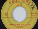 Rockabilly Teen 45 REGGIE PERKINS High School Caesar RAY NOTE HEAR
