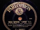 Beethoven Fidelio Ouverture n°3 Berlino direct by Rosenstock Parlophon 2-78 NM