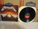 ORIGINAL 1986 METALLICA MASTER OF PUPPETS LP ELEKTRA 60439-1 MORE RECORDS LISTED