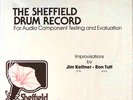 Sealed NEW The Drum Record SHEFFIELD LAB DirectToDisc LP For Audio Testing MINT