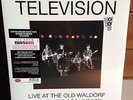 TELEVISION Live At the Old Waldorf SF 2xLP 2011 RSD SEALED 180 gram white vinyl