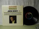 Jack Scott LP Burning Bridges 1964 Very Nice Mono Orig Capitol T 2035