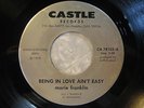 MARIE FRANKLIN 45 Being In Love Aint Easy CASTLE rare 70's modern soul