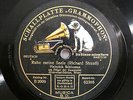 78rpm RICHARD STRAUSS accompanies SCHLUSNUS - ACOUSTIC SCHALLPLATTE GRAMMOPHON