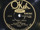78 RPM -- Kalama's Quartet, Okeh 41212, EE+