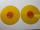 David Bowie Stage 2 x Yellow Vinyl LP records 33rpm RARE near Mint condition