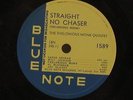 78 Jazz THELONIOUS MONK Straight No Chaser / Four In One  1951  Blue Note 1589