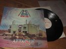 H BOMB attaque LP 1984 rave-on-records RLP008  RARE DUTCH ONLY LP NEAR MINT