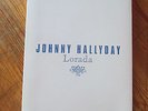 johnny hallyday tres rare coffert promo  dédicacé 