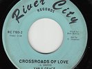 VAN & GRACE - River City 7105- Crossroads of Love / Set Me Free - NEW ORLEANS 45