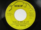CAROL ANDERSON Taking My Mind Off Love WHIP Northern Soul 45 HEAR VG+