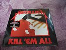 METALLICA - KILL 'EM ALL - 2008 Warner Bros. 180g Re-issue USA SEALED W/STICKER