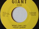 LORRAINE CHANDLER: What Can I Do GIANT rare NORTHERN SOUL 45 NM hear
