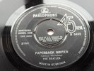 THE BEATLES ORIGINAL  1966 UK 45  PAPERBACK WRITER  EXCELLENT PLUS