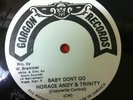HORACE ANDY & TRINITY - baby dont go - GORGON