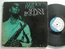 SONNY ROLLINS Newk's Time   LP BLUE NOTE 4001 RVG DG Mono 47 West 63rd NO R EAR