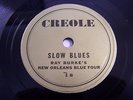 CREOLE RECORDS 1A/1B Slow Mardi Gras Blues RAY BURKE Bill Gallaty 78 RPM Jazz LA