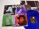 SONIC YOUTH - Experimental Jet Set - RARE 1994 German BLUE Vinyl LP + INNER VG+