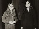 FOTO ORIGINALE GIGLIOLA CINQUETTI E GIULIANA VALCI SANREMO 1968 (?) CM 18X24