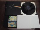PINK FLOYD DARK SIDE OF THE MOON 1973 UK PRESS WITH 2 POSTERS AND 2 STICKERS