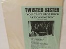 Twisted Sister You Can't Stop Rock At Donnington LP Vinyl Record