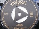 RITCHIE VALENS LA BAMBA COME ON LET'S GO HLR 10571 TRI CENTER RARE SINGLE VINYL