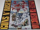 GUNS N' ROSES Appetite for Destruction VINYL Slash Duff & Adler Autograph SIGNED