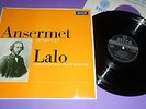 SXL6302 LALO /ANSERMET 'NAMOUNA /DIVERTISSEMENT /RAPSODIE POUR ORCHESTRE' DECCA