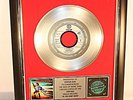 Status Quo, In The Army Now, Platin Record, Schallplatte, Award, gold