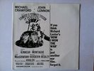 Musketeer Gripweed and the Third Troop, How I won the War - John Lennon in NM-