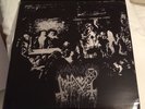 ABHORER NECROPHILE 1990 split Lp 1st press Decapitated Wipe Out w/ Lyrics