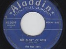 Doo-Wop 45 - Five Keys - The Glory Of Love - Aladdin - mp3 - rare