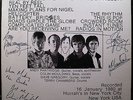 XTC THE RHYTHM LIVE W/ AUTOGRAPHED COVER 2LP VINYL EX