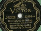Bennie Moten, Oh Eddie, Washboard Rhythm Kings Pepper Steak Victor 22958 78 rpm