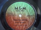 Linval Thompson - Back To Africa - UK Orig 7”  Killer Dub Roots Listen 