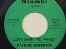 PATRICE JEFFERSON-LOOK MAMA NO HANDS-BOOGIE FUNK 45 on NIAMBI