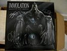signed Immolation vinyl