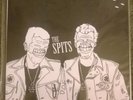 the Spits s/t fifth LP blue vinyl w/ alt. cover only 100 made Rare In The Red