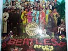 Beatles Sgt Peppers UK Parlophone 1967 Mono LP vinyl insert red sleeve