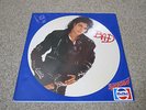 Michael jackson BAD Rare Promotional Picture Disc Pepsi LP free shipping