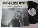 Junior Wells Chicago Blues Band LP Hoodoo Man Blues Delmark ORIG