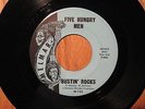 RARE 1967 GARAGE 45 FIVE HUNGRY MEN  WE BELONG TOGETHER / BUSTIN ROCKS  MELMAR