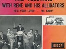 THE TELSTARS WITH RENE AND HIS ALLIGATORS ON DUTCH DECCA IN EXCELLENT CONDITION