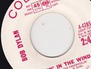 BOB DYLAN 45 RPM  on COLUMBIA RECORDS (PROMO)