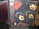 The Beatles Rubber Soul Japan Mono Red vinyl with OBI EAS-70135 LP 1982