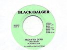 Black / Balger 45 Knock 'Em Dead - Private Punk Power Pop - HEAR