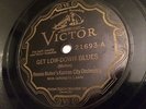 Bennie Moten's Kansas City Orchestra / Get Low Down Blues   78 rpm RARE