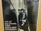 THE ROLLING STONES OUT OF OUR HEADS OG UK UNBOXED RED DECCA LP LK4733 8/10 MINT